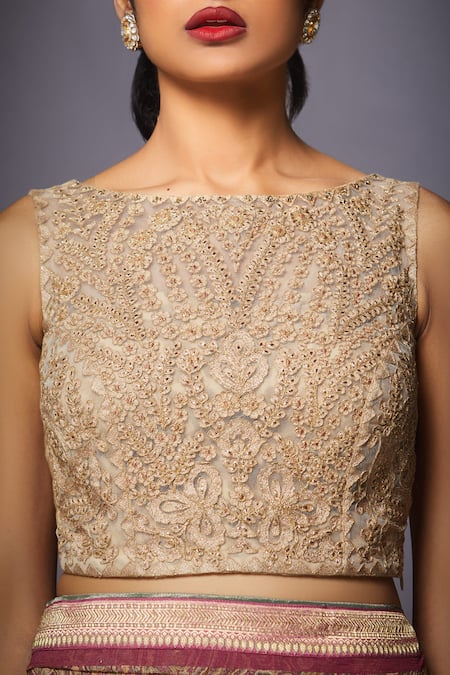 RI.Ritu Kumar Embroidered Blouse 