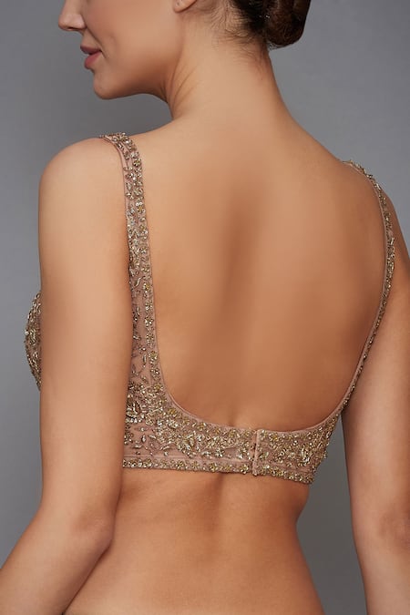 RI.Ritu Kumar Embroidered Blouse 