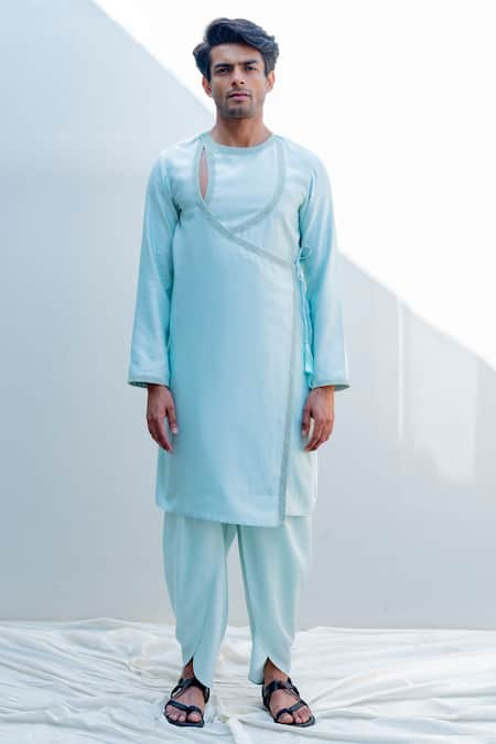 Bohame Chanderi Kurta & Dhoti Pant Set 