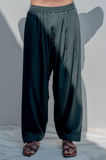 Shop Bohame Green Silk, Cotton, Chanderi Embroidered Bundi And Kurta Set Online at Aza Fashions Shop_Bohame_Green Silk, Cotton, Chanderi Embroidered Bundi And Kurta Set_Online_at_Aza_Fashions