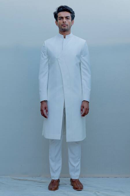 Bohame Overlap Sherwani Set 