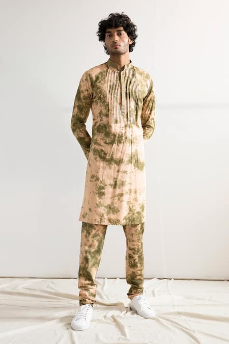 Bohame Tie-Dye Kurta Set 