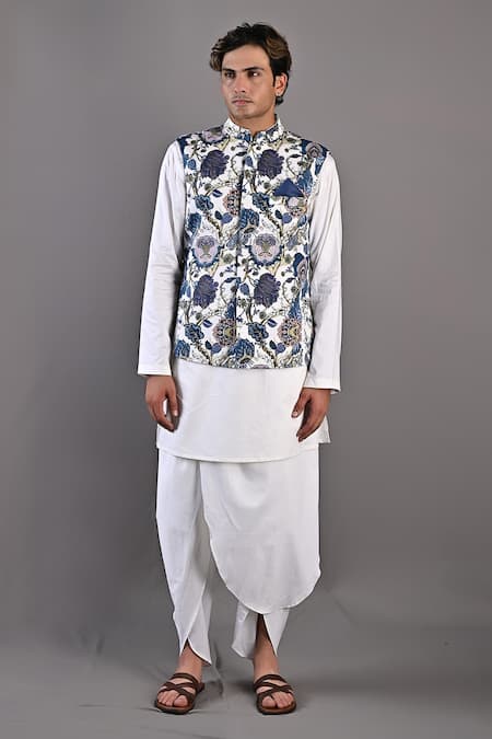 Bohame Zephyr Bundi & Kurta Set 