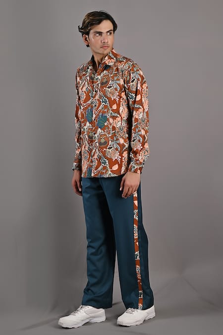 Bohame Thyme Digital Print Shirt & Pant Set 