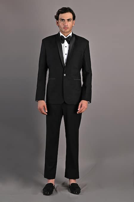 Bohame Constantine Embroidered Tuxedo Pant Set 