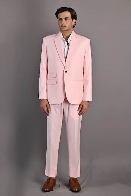 Mens light pink jacket sale