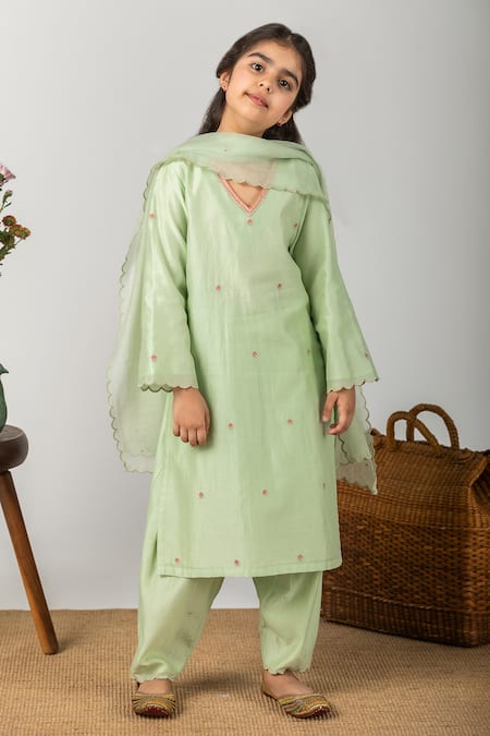 Boteh Embroidered Kurta Set 