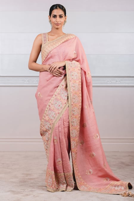 Stone Work Brocade Silk Saree, 6.3 m (with blouse piece) at Rs 2650 in Surat