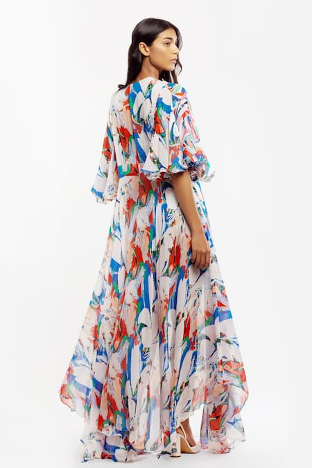 Mandira Wirk Resort Printed Bikini With Cover Up 