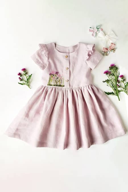 Bagichi Embroidered Dress 