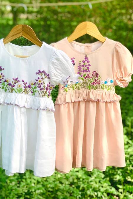 Bagichi Embroidered Dress 