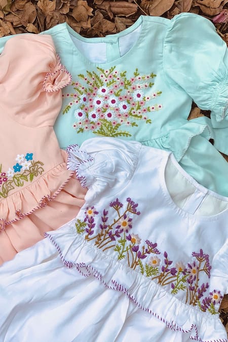 Bagichi Embroidered Dress 