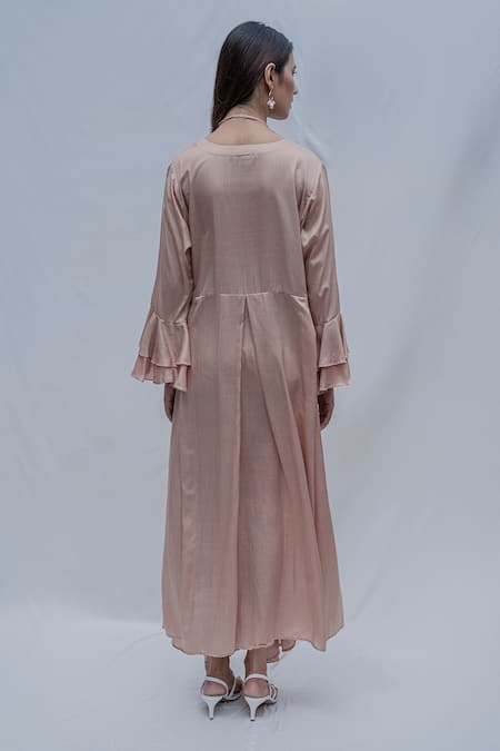 Bohame Draped Dress 