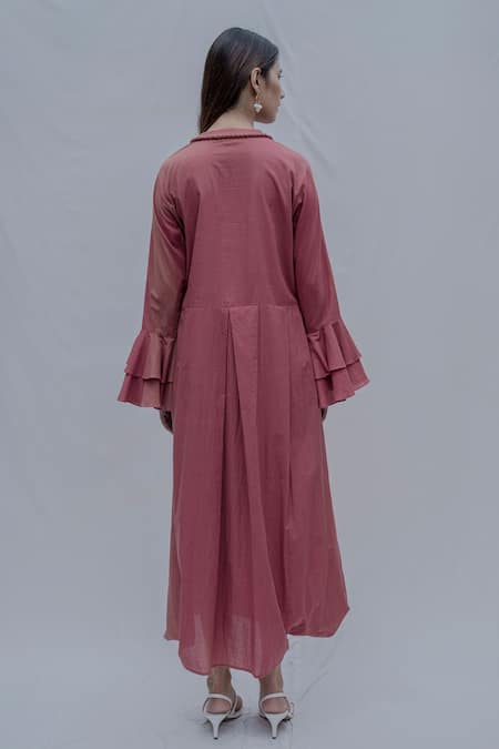 Bohame Pleated Dress 