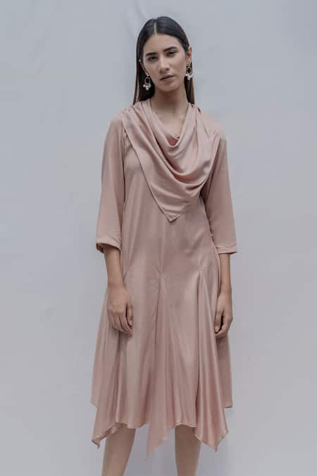 Bohame Cowl Dress 