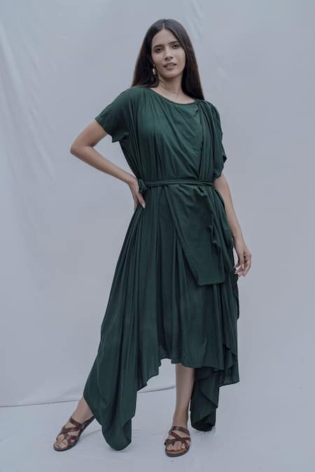 Bohame Asymmetric Dress 