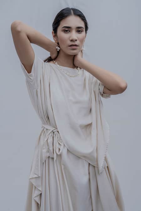 Bohame Jess Overlap Asymmetric Dress 