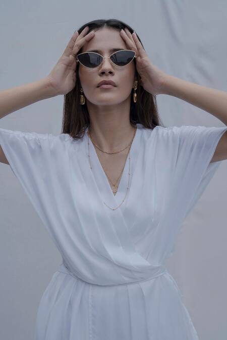 Bohame White Tencel Rika Jumpsuit at Aza Fashions Bohame_White Tencel Rika Jumpsuit _at_Aza_Fashions