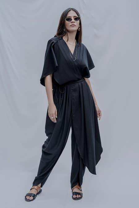 Bohame Pleated Dhoti Jumpsuit 