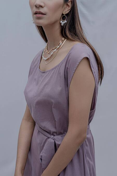 Shop_Bohame_Purple Cotton Andrea Jumpsuit _Online_at_Aza_Fashions