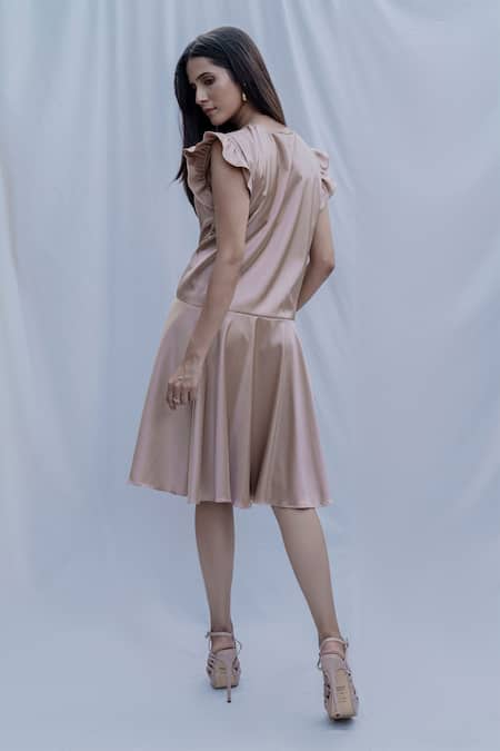 Bohame Carla Satin Silk Dress 