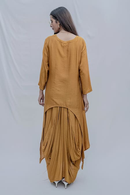 Bohame Draped Dress 