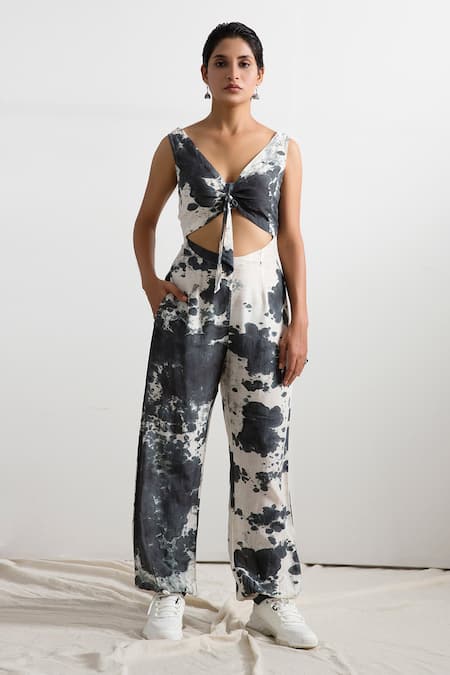 Bohame Fianna Tie Dye Jumpsuit 