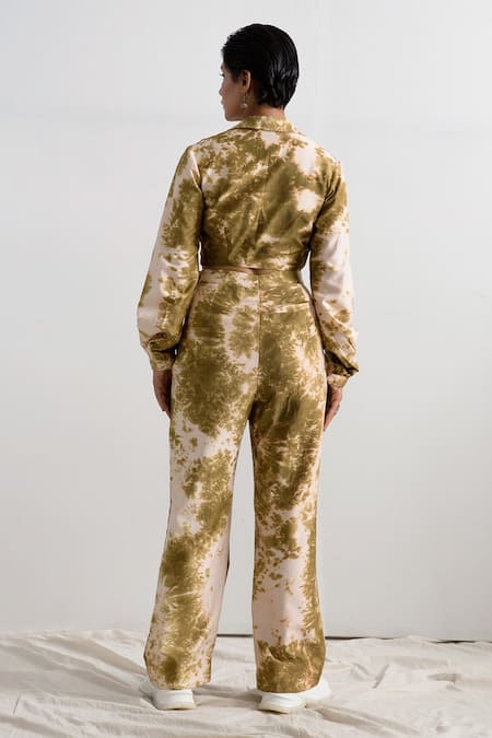 Bohame Vera Tie Dye Co-ord Pant Set 