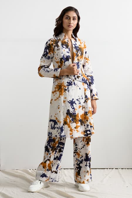 Bohame Tiammi Tie Dye Co-ord Pant Set 