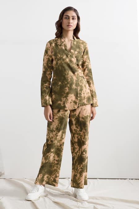 Bohame Jane Tie Dye Co-ord Pant Set 