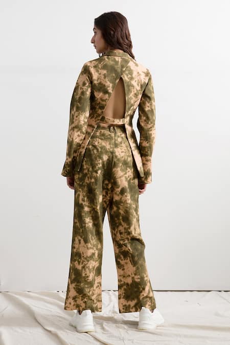 Bohame Grace Tie Dye Co-ord Pant Set 