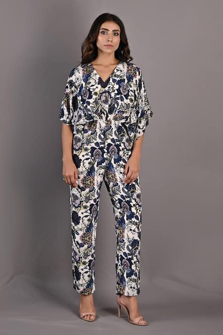 Bohame Zinnia Floral Print Jumpsuit 