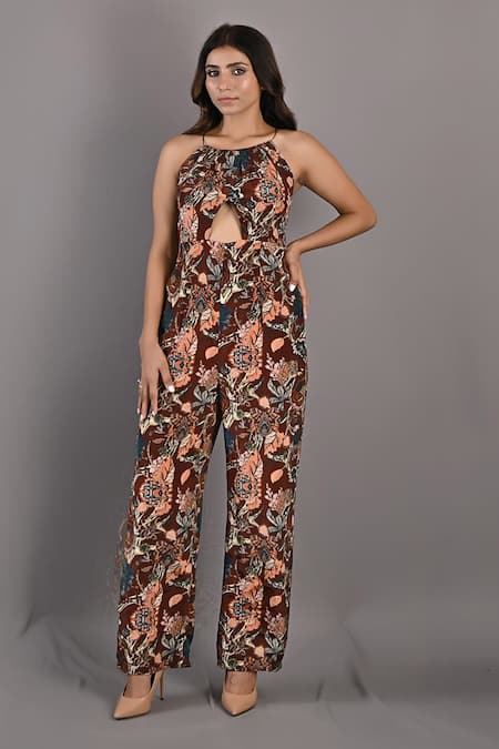 Bohame Primrose Floral Print Jumpsuit 