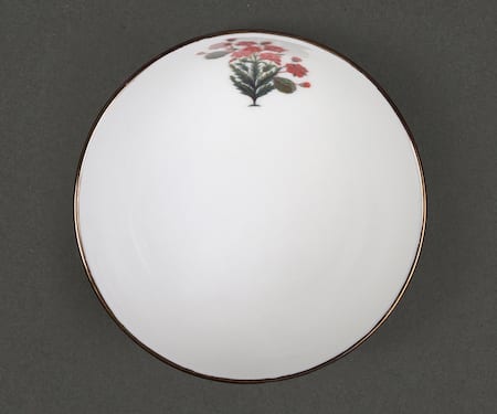 Buy_Ritu Kumar_White Porcelain Printed Flora Katori Set Of 2_Online_at_Aza_Fashions