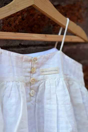 Buy_Love The World Today_White Handwoven Cotton Flared Top And Dhoti Pant Set _Online_at_Aza_Fashions