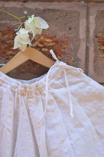 Shop_Love The World Today_White Handwoven Cotton Flared Top And Dhoti Pant Set _Online_at_Aza_Fashions