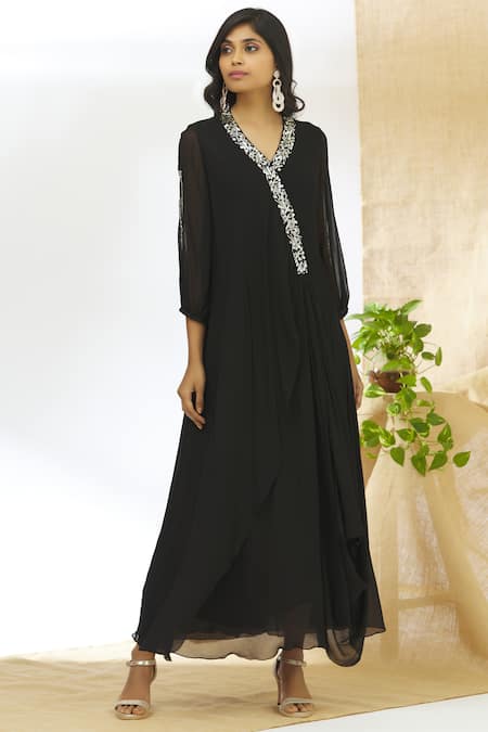 Aariyana Couture Layered Draped Tunic 