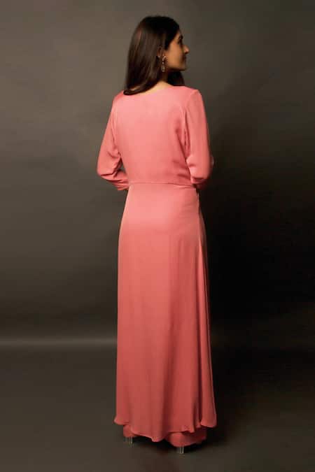 Jasmine Bains Front Slit Kurta Palazzo Set 