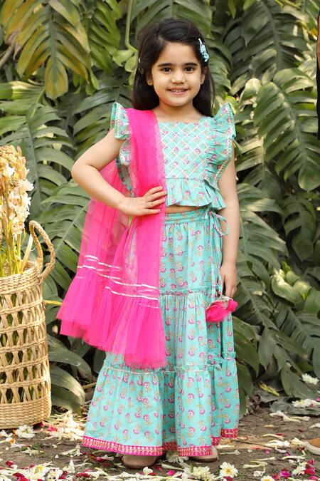 Girls Choli Suit - Buy Kids Lehenga Choli Design Online | G3Fashion