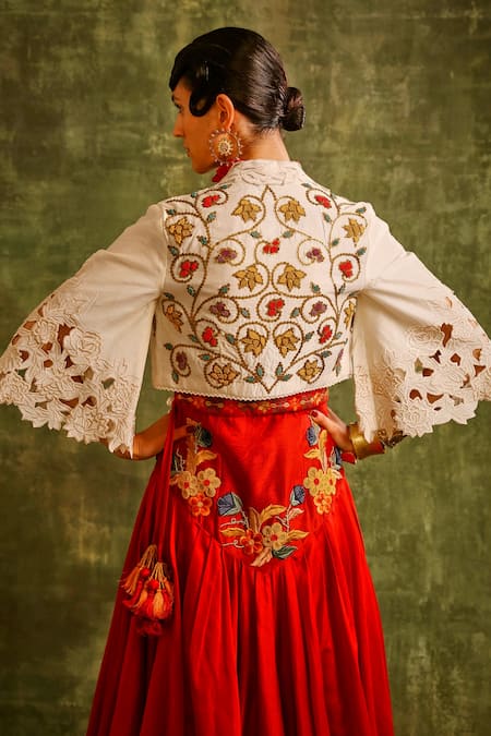 ジャケット・アウター CUTWORK EMBROIDERY JACKET CUTWORK EMBROIDERY JACKET