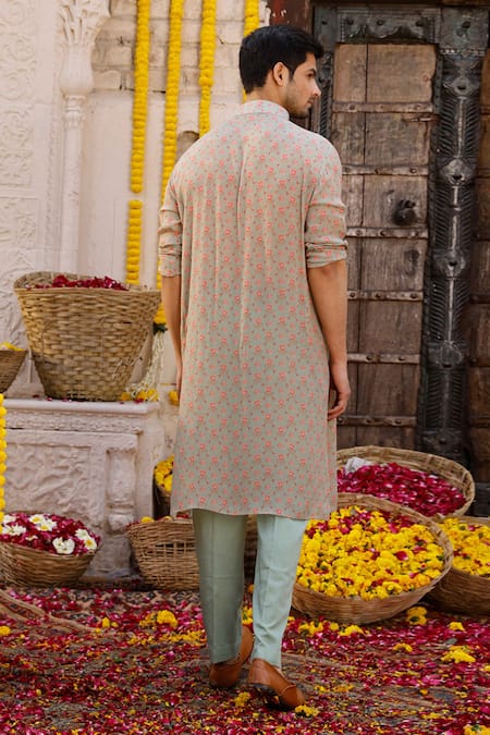 Chhavvi Aggarwal Floral Print Kurta & Pant Set 