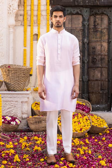 Chhavvi Aggarwal Chanderi Cotton Kurta & Churidar Set 