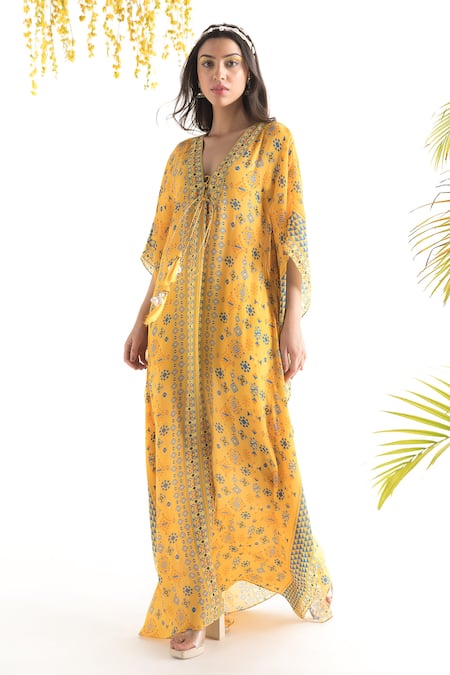 Chhavvi Aggarwal Tribal Print Kaftan 
