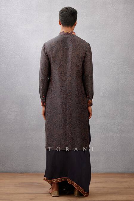 Torani Nisha Yusuf Printed Bundi & Kurta Set 