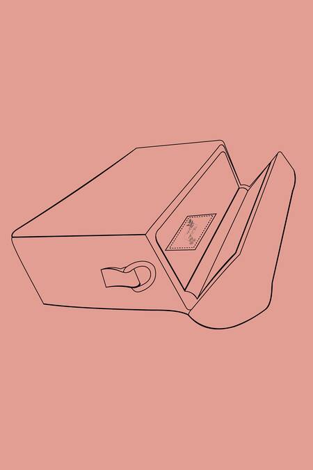 Shop The Leather Garden White Embellished Crossbody Bag Online at Aza Fashions Shop_The Leather Garden_White Embellished Crossbody Bag _Online_at_Aza_Fashions