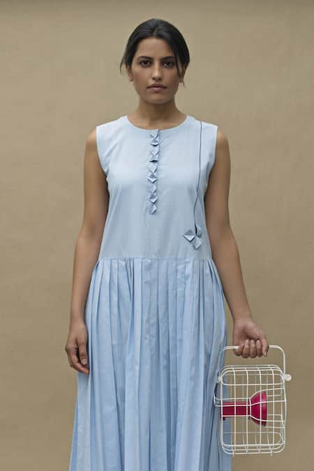 Chillosophy Pleated Maxi Dress 