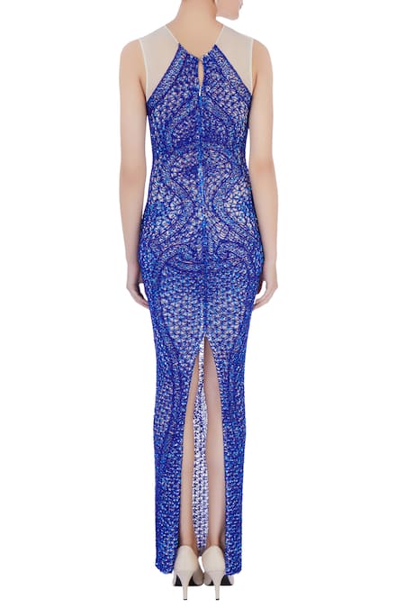 Chisel By Meghna Ramrakhiya Embellished Gown 