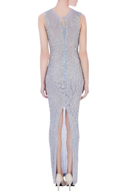 Chisel By Meghna Ramrakhiya Embellished Gown 