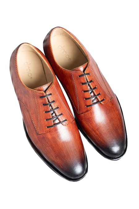 Dmodot Leather Derby Shoes 