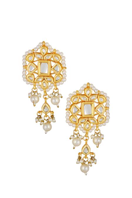 Buy ChhavI'S Jewels Gold Plated Stones, Beads Kundan Choker Set Online at Aza Fashions Buy_ChhavI'S Jewels_Gold Plated Stones, Beads Kundan Choker Set _Online_at_Aza_Fashions